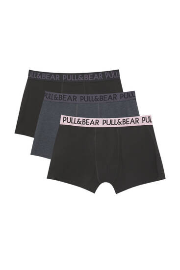 Pack 3 boxers Pull&Bear