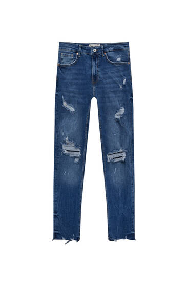 Jeans skinny rotos