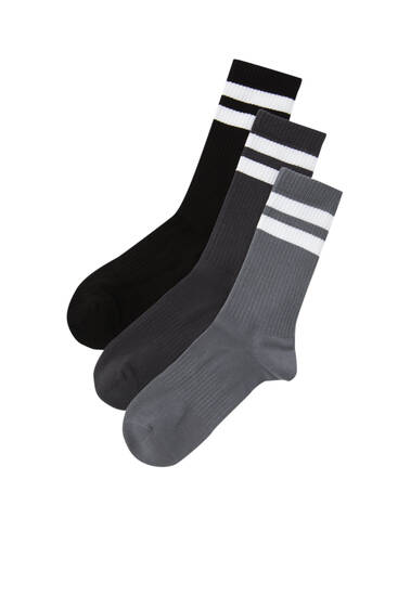 Souprava 3 párů ponožek