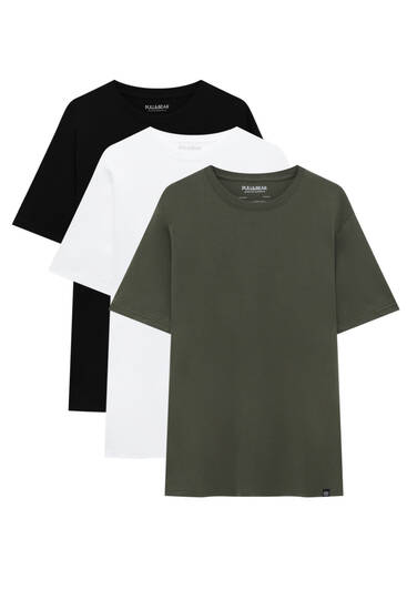 Set de 3 tricouri simple