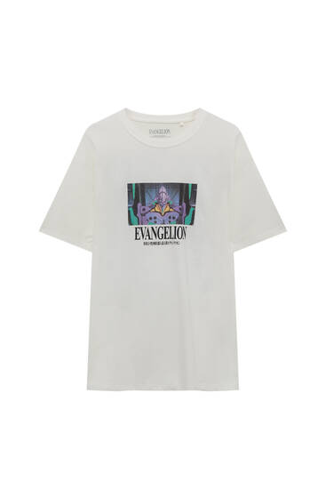Evangelion print T-shirt