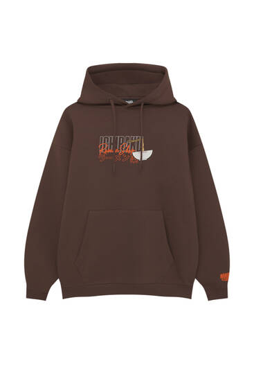 Brown Naruto hoodie