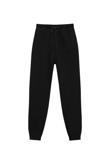 Tracksuit joggers with zip pockets