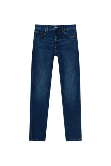 Jeans básicos skinny fit azules