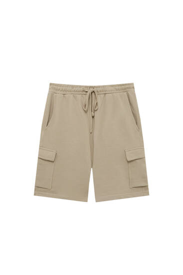 Cargo jogger Bermuda shorts