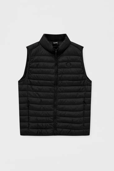 Lightweight down quilted vest