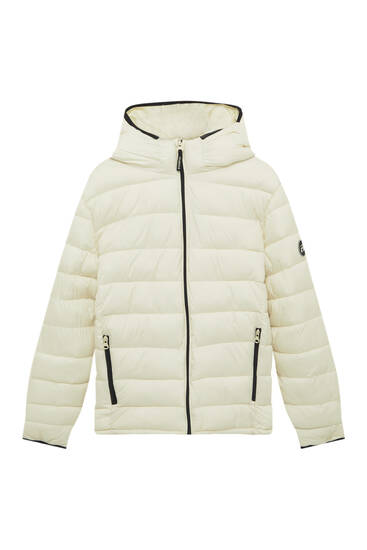 Pull And Bear Veste Poche Kangourou Homme Veste Blanche Pull And Bear