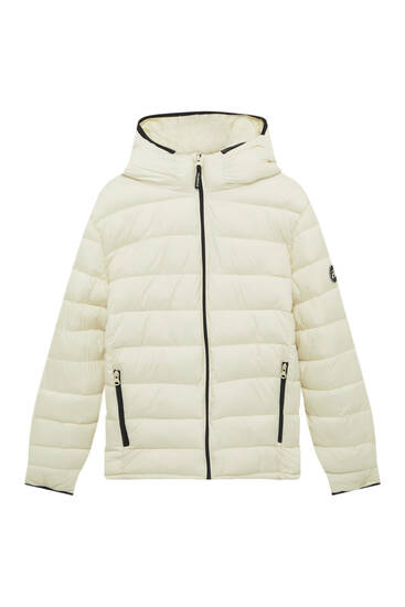 Basic lightweight puffer jacket in a variety of colours