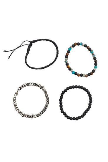 4-pack of bracelets