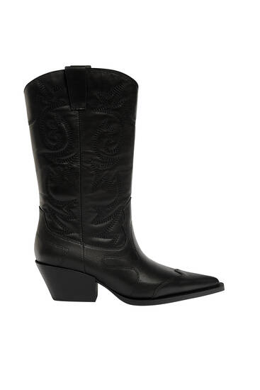 Leather cowboy boots - Limited Edition