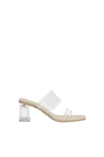 Dames sandalen met hak - Herfst Winter 2022/23 | PULL\u0026BEAR