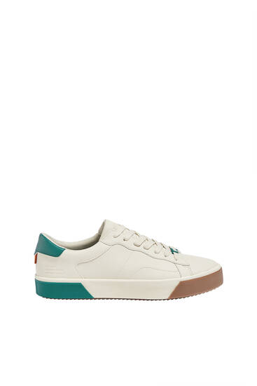 Casual colour block trainers