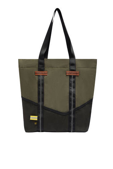 Technical tote bag