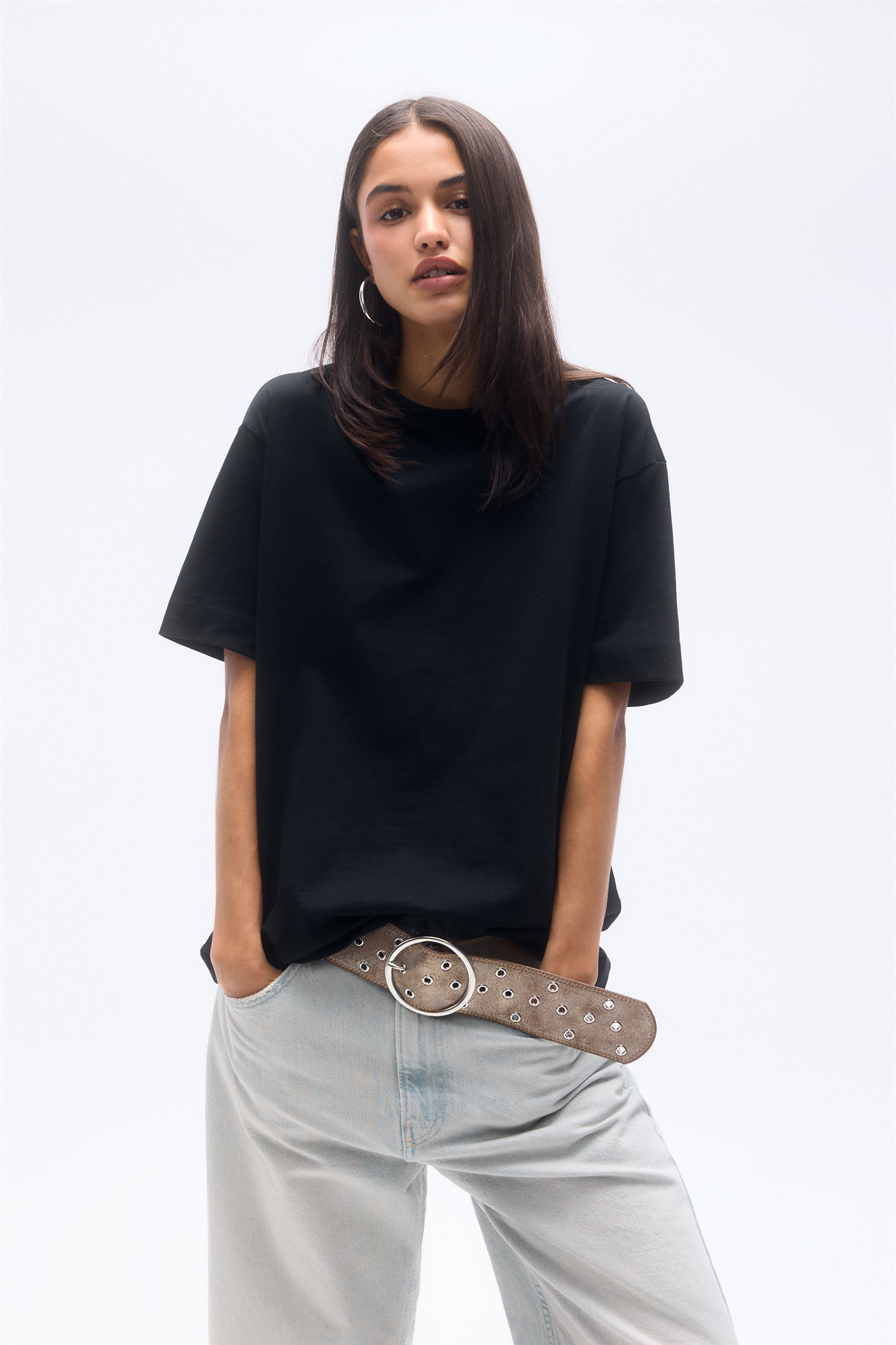 Basic Tshirts Clothing Woman PULL&BEAR Serbia