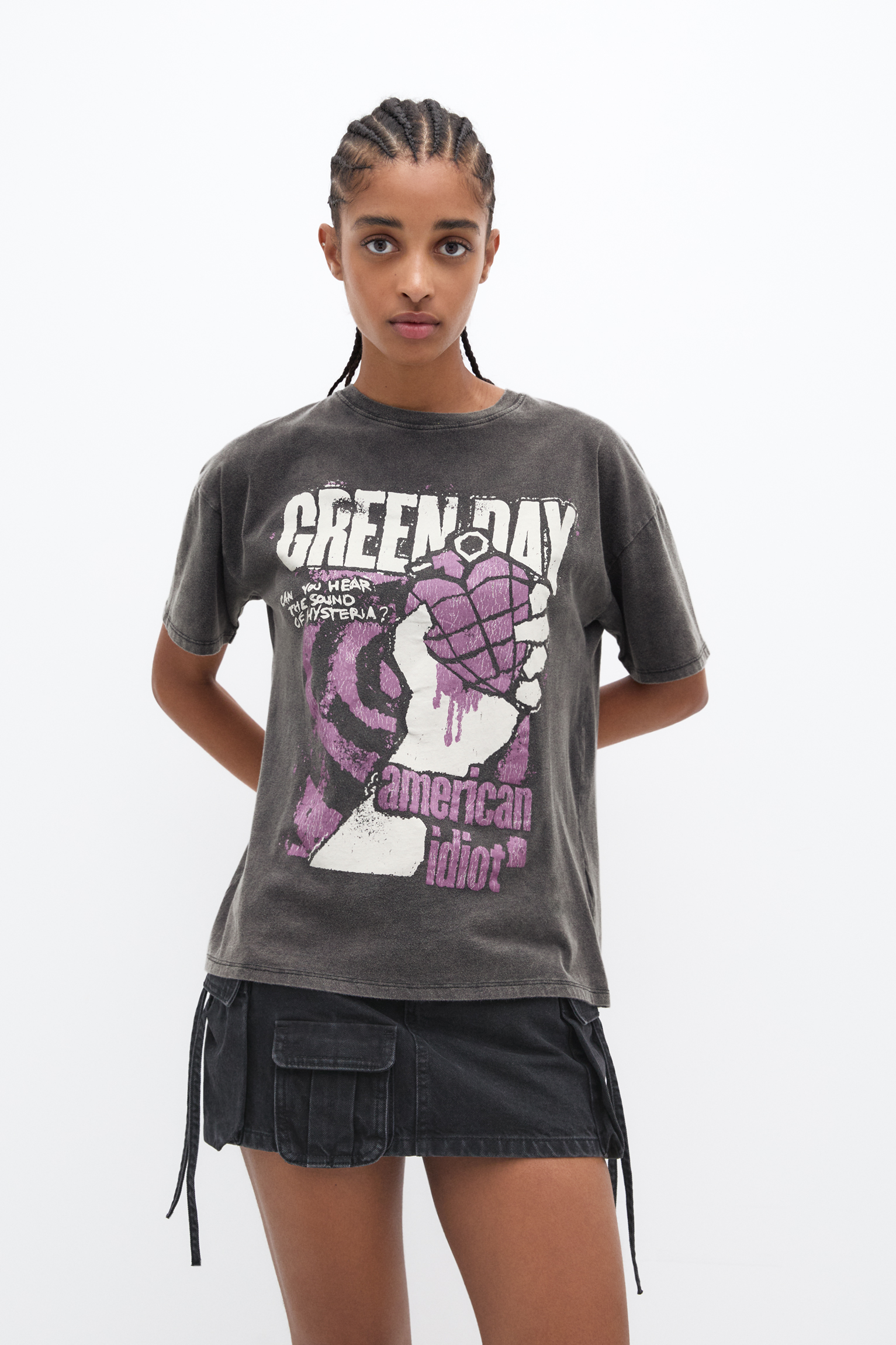 Maglietta Ufficiale Green Day American Idiot - Uomo, 100% Cotone, Vari Taglie - 3