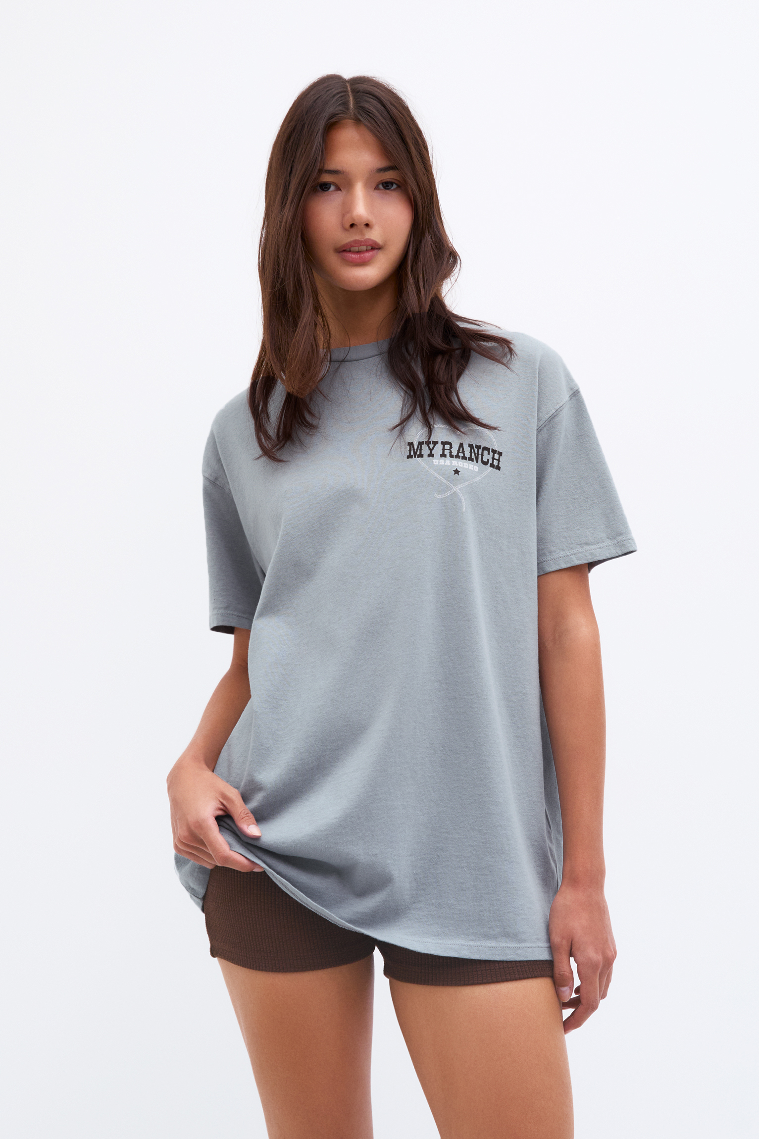 Camiseta fashion osos amorosos pull and bear