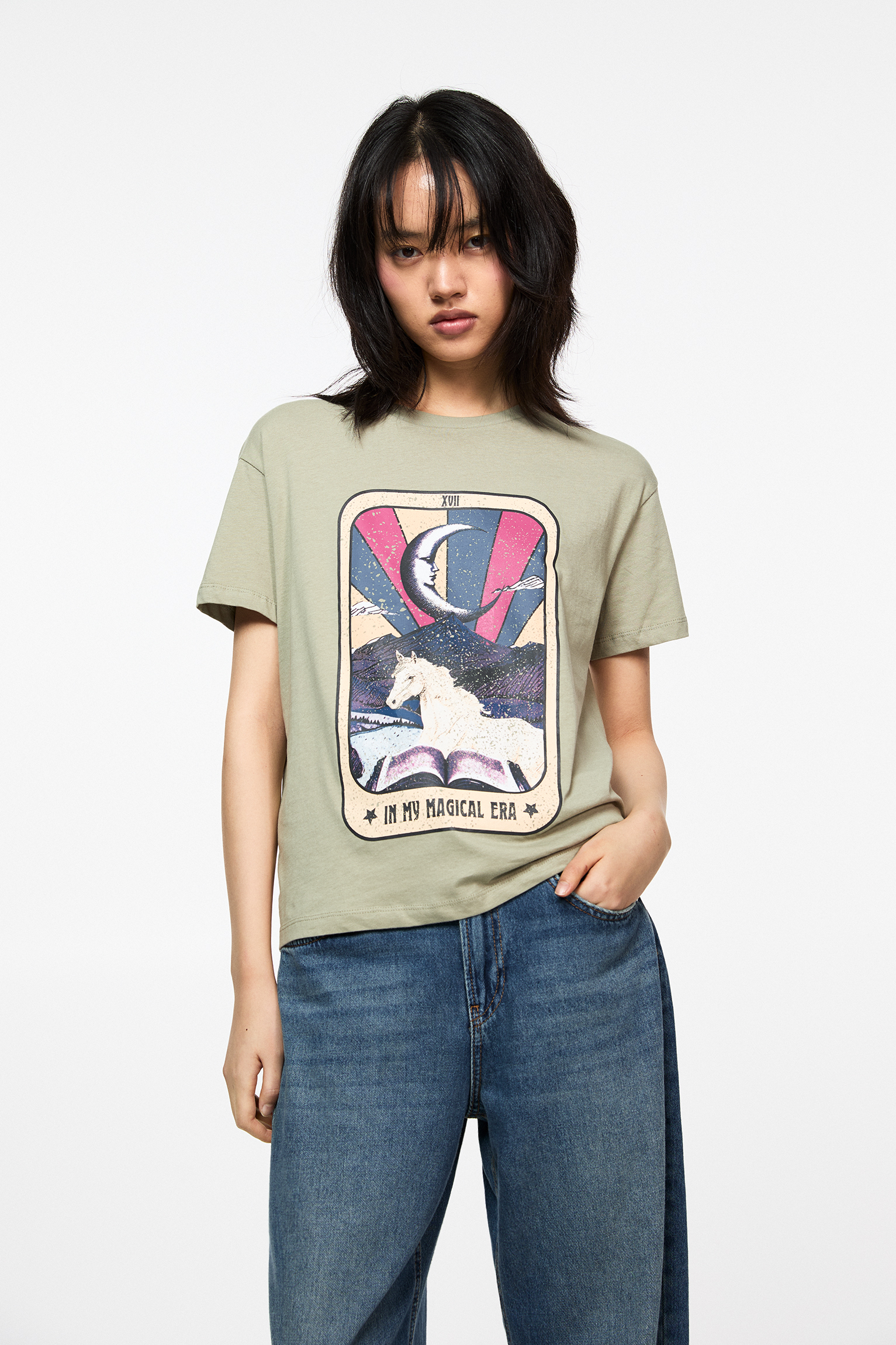 Camisetas mujer pull and bear 2020 fashion