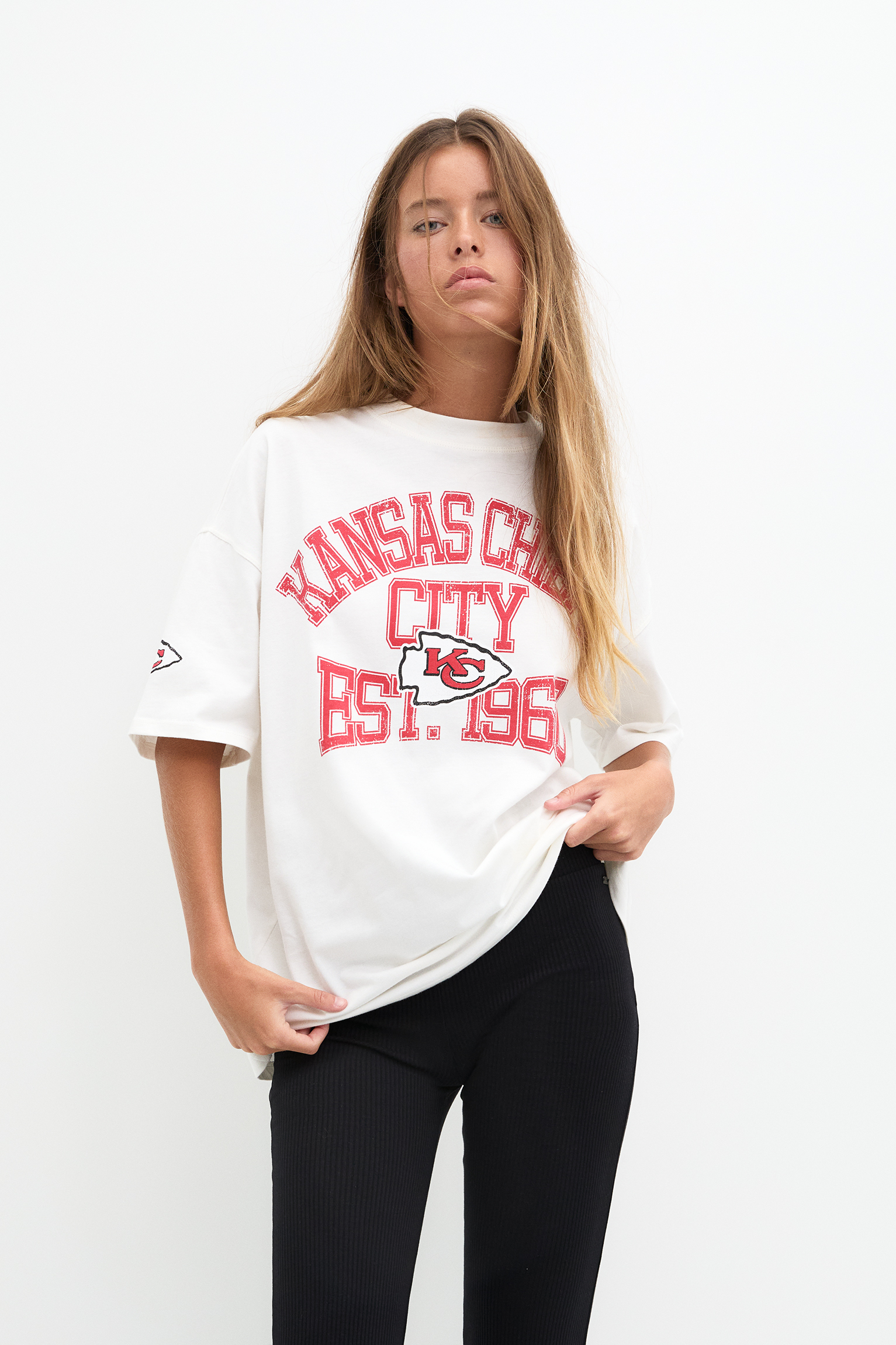 Pull and shops bear camisetas mujer rebajas