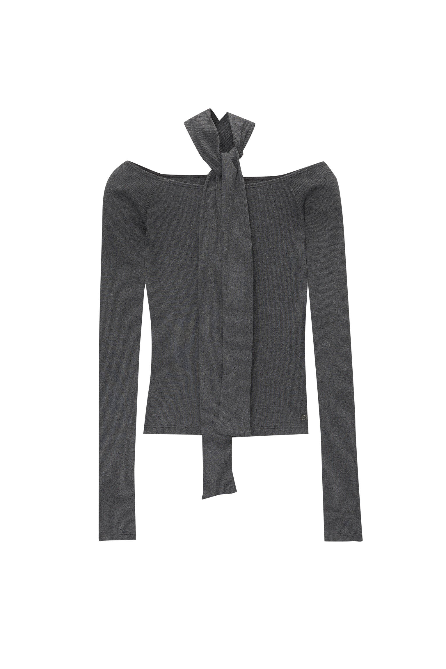 Long Sleeve Top with Tie