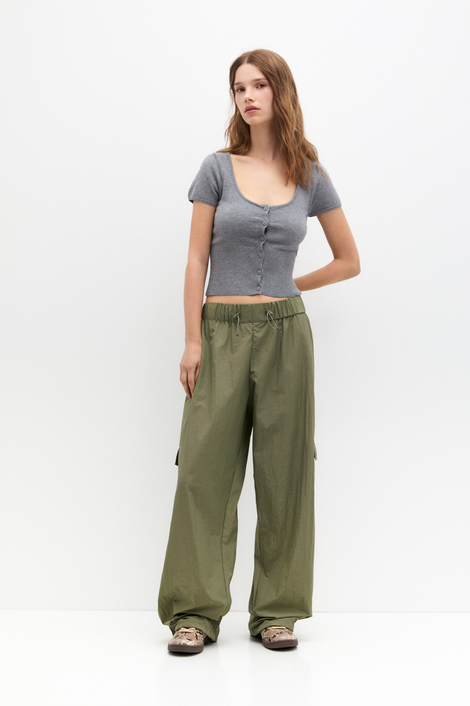 Pull fashion and bear pantalon mujer