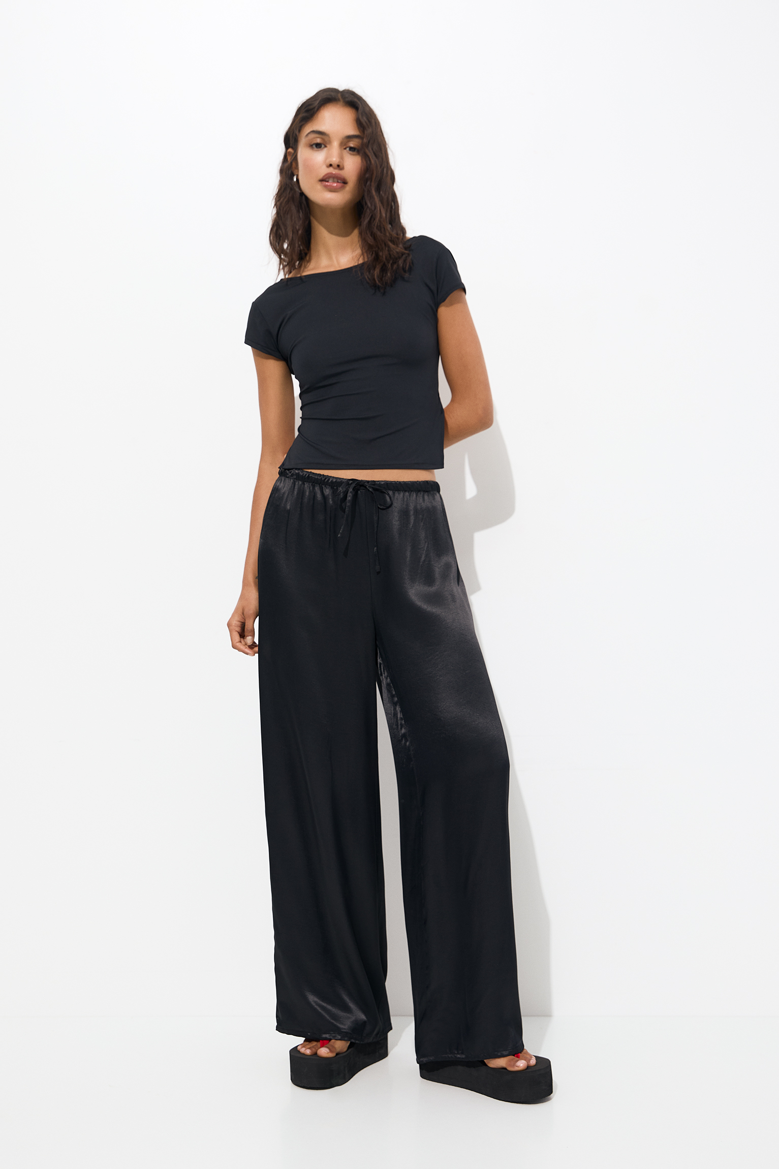 Pants pull shops and bear mujer