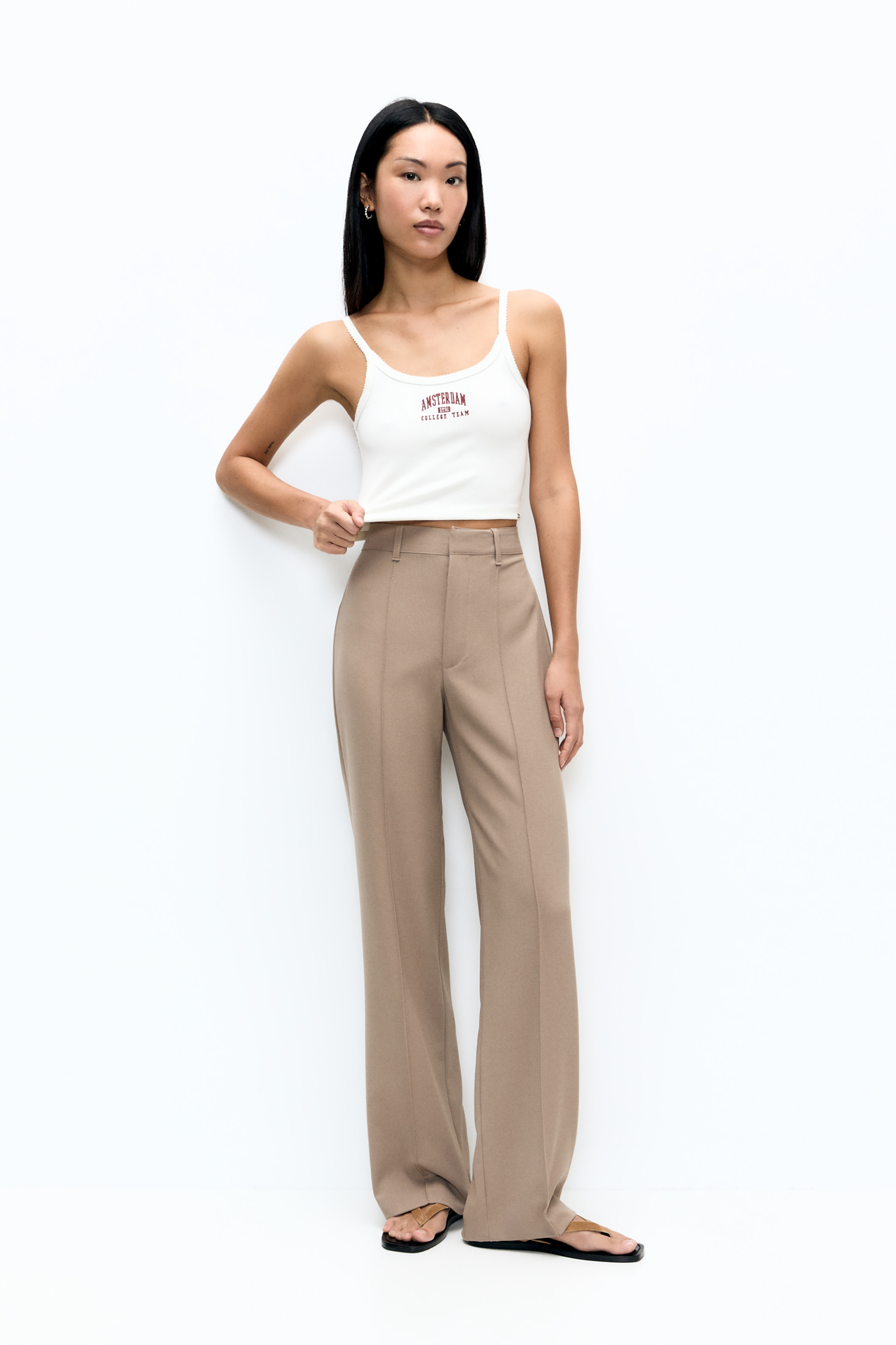 Twill Smart Trousers