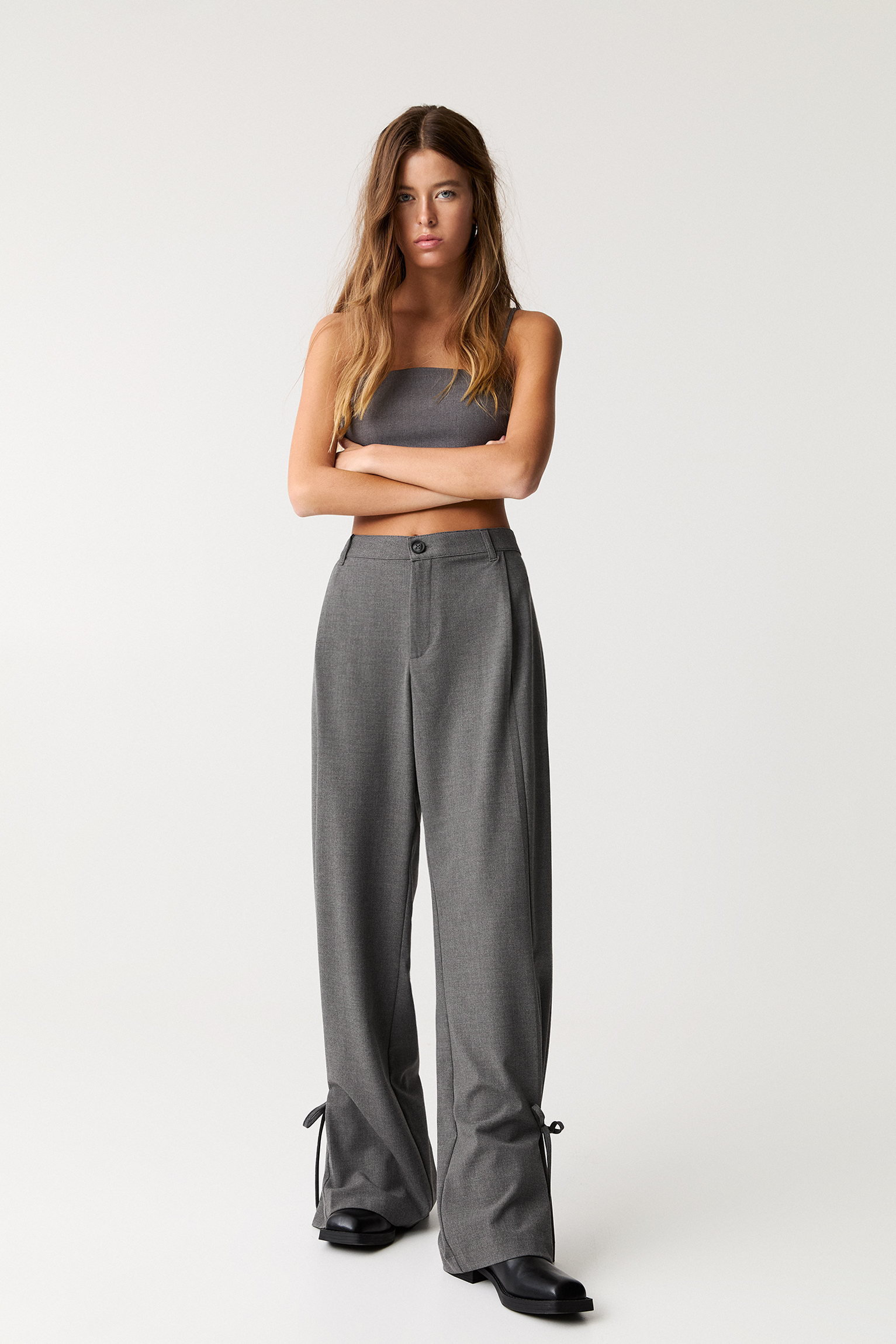 Pantalones pull and bear mujer fashion 2020