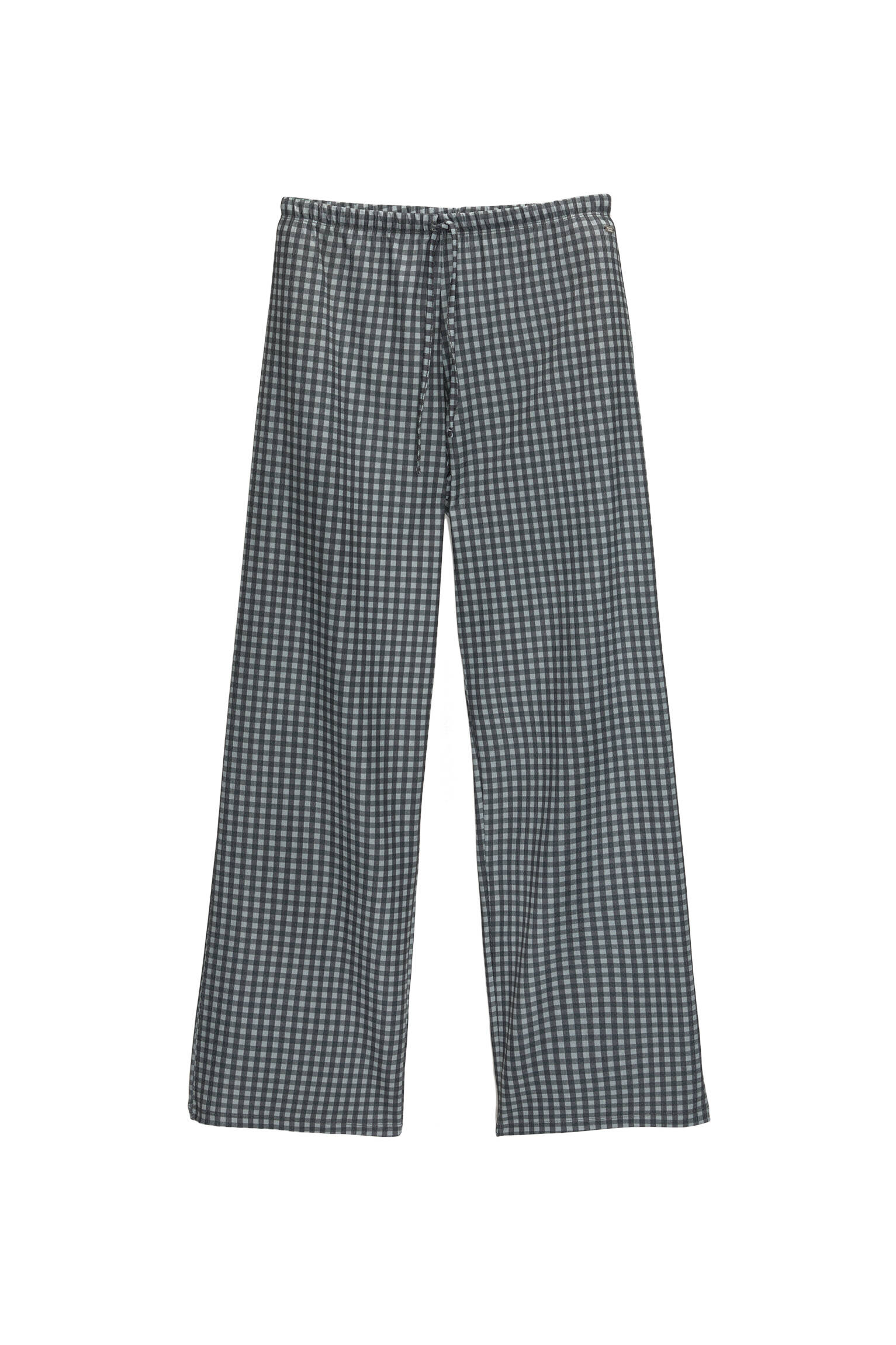 Gingham Check Trousers