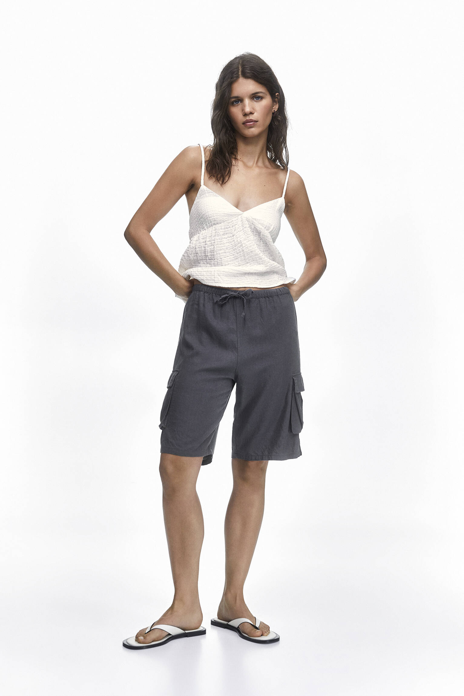 Shorts pull and bear mujer fashion