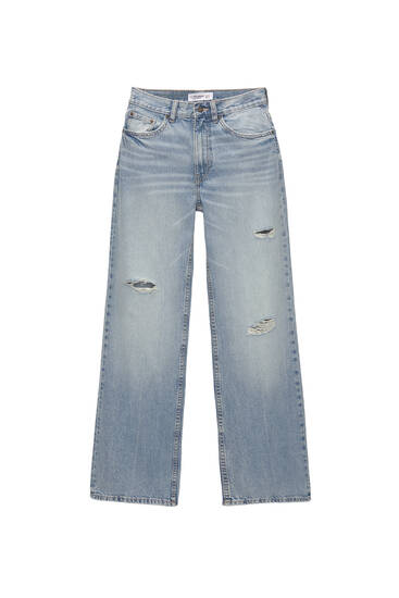 Jeans flare mid waist