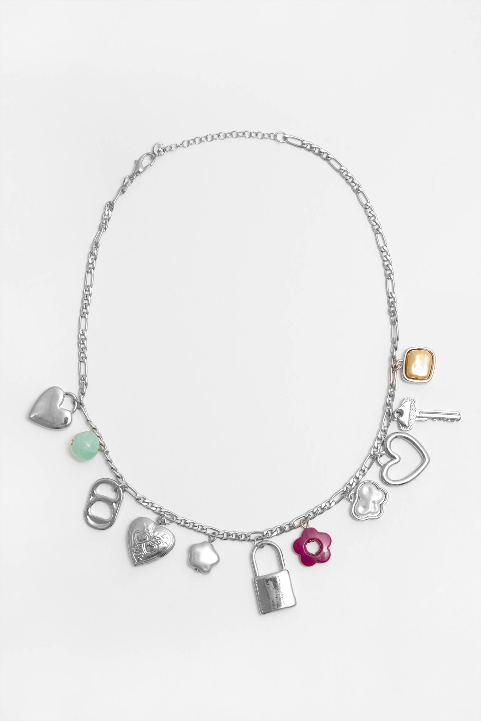 Necklace with charms - pull&bear