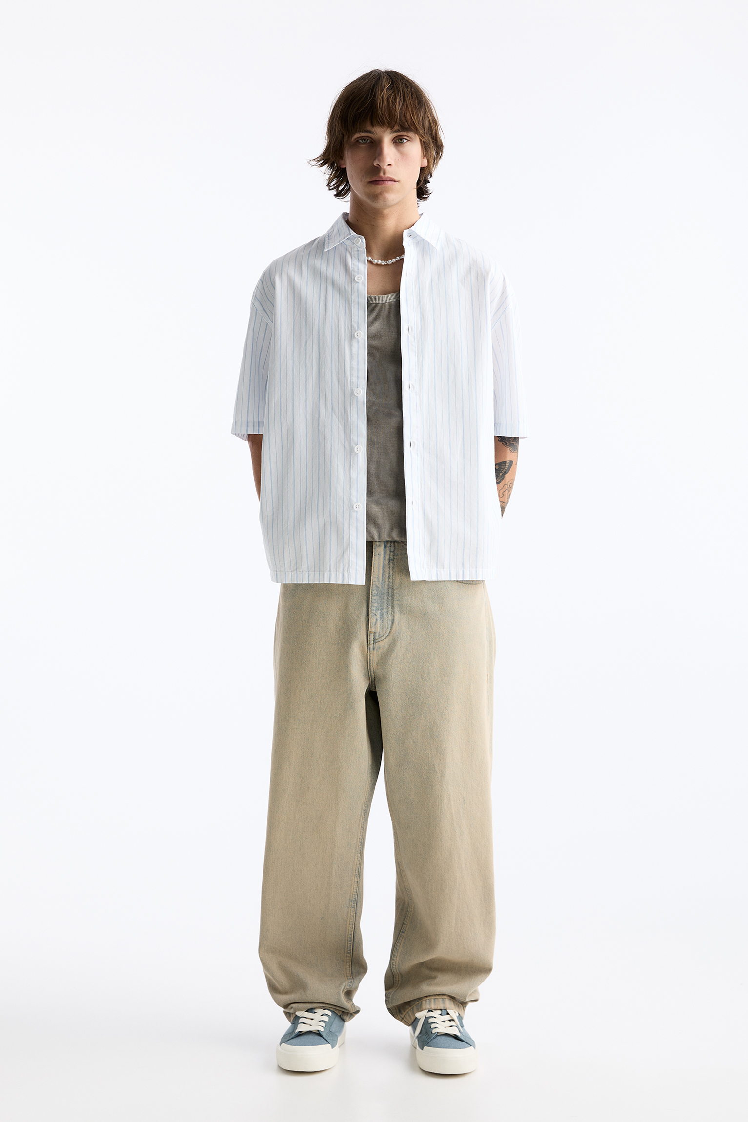 mens baggy ripped jeans