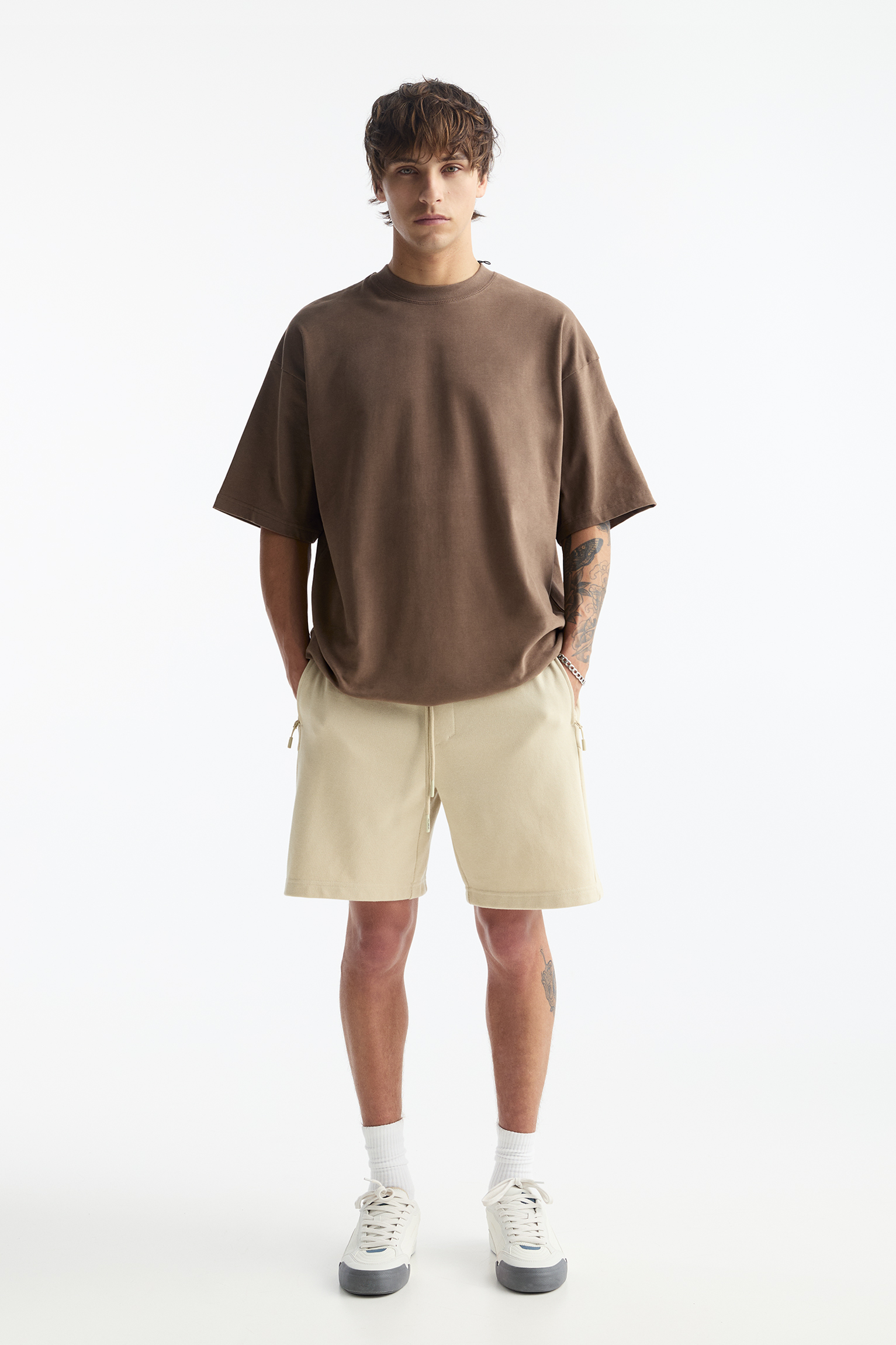 Men's Basic Bermuda Shorts