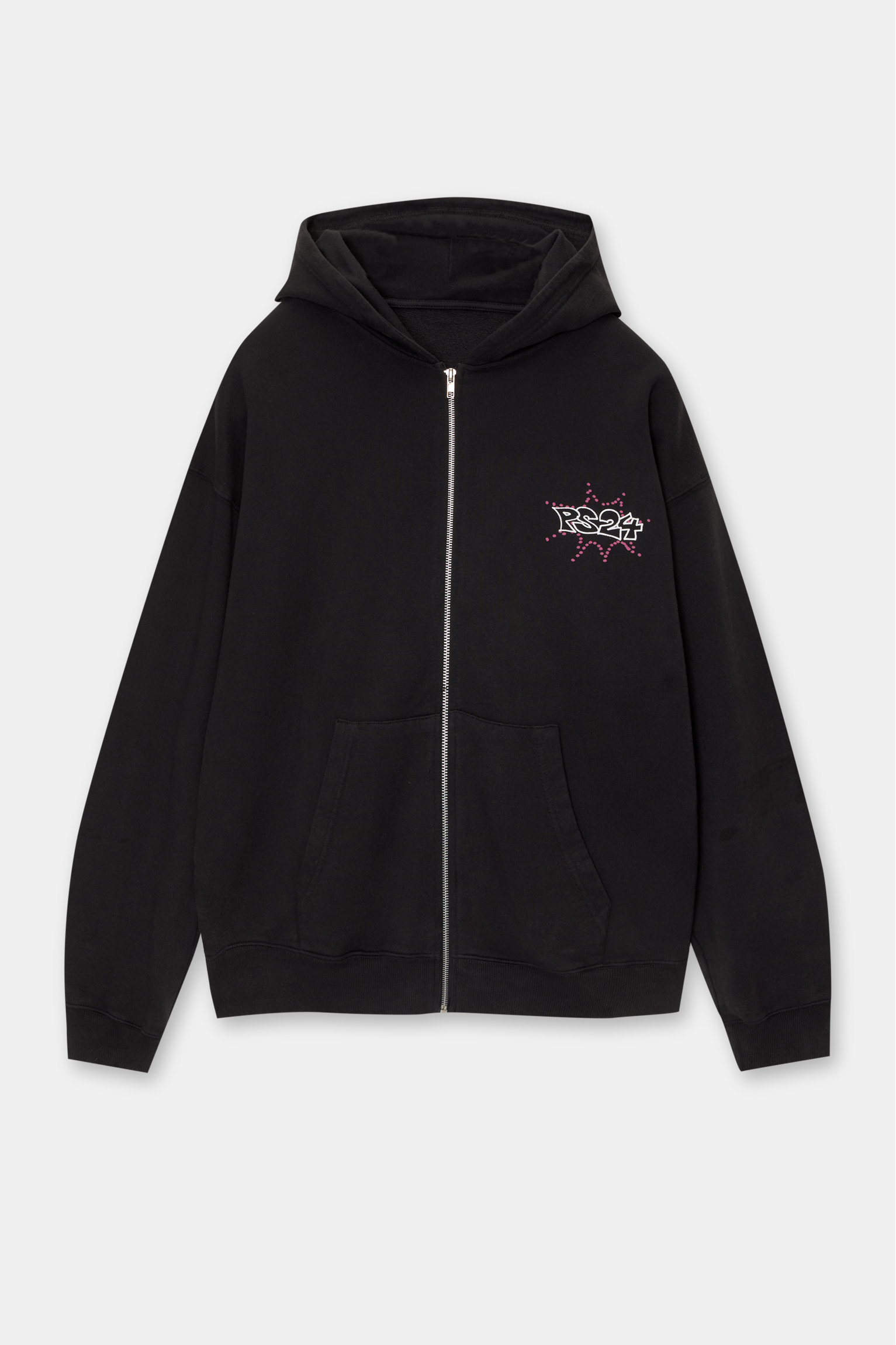 Sweat à Capuche Femme Uniqlo Noir XS - Fermeture Éclair Intégrale