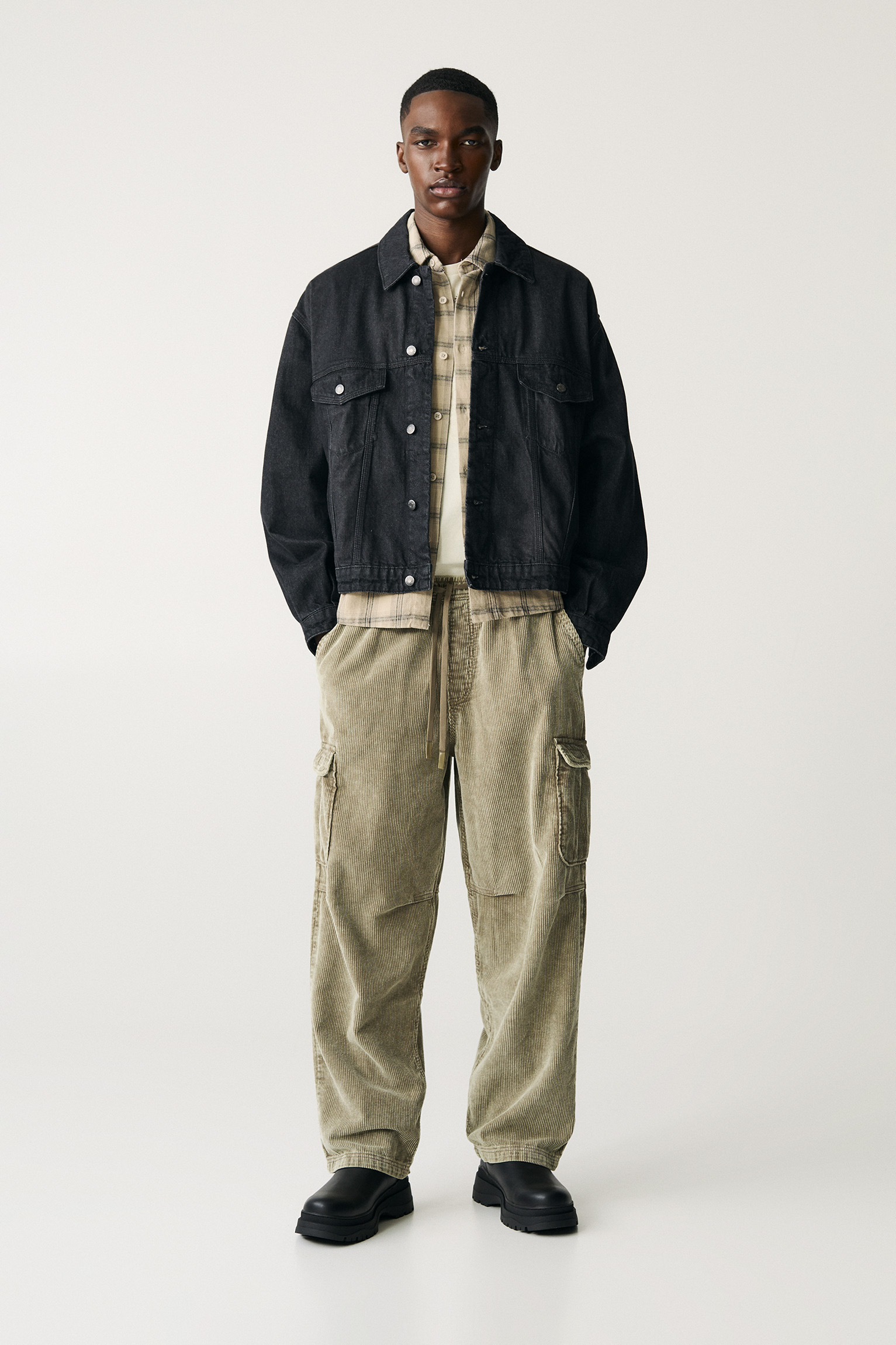 Pantaloni Levis Utility Cargo Jogger Nero Bambino
