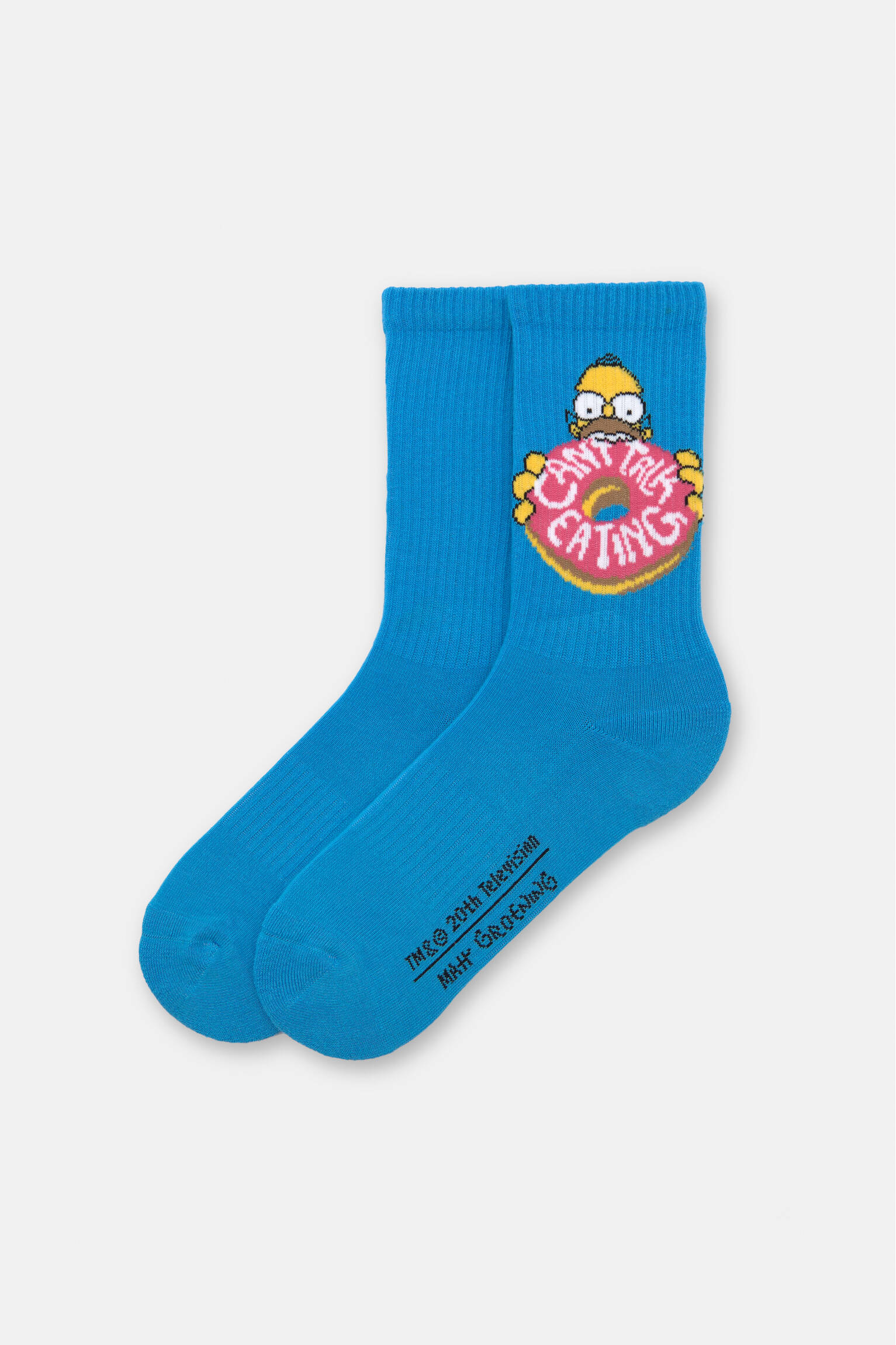 kaus-kaki-panjang-homer-simpson-pull-bear