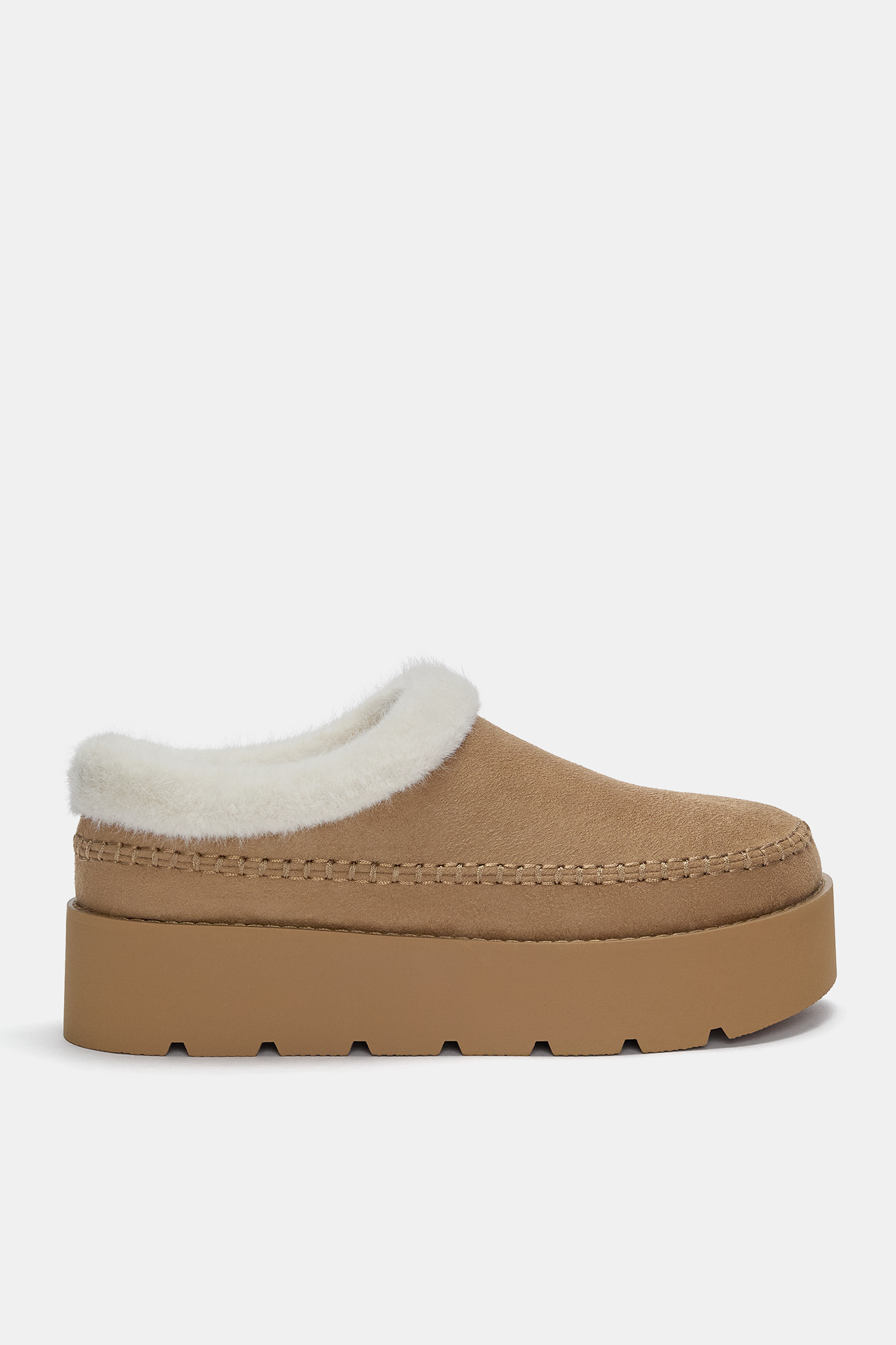 NEXT Chaussons Sabots Femme Doublés Fourrure Synthétique - Confort Et Style