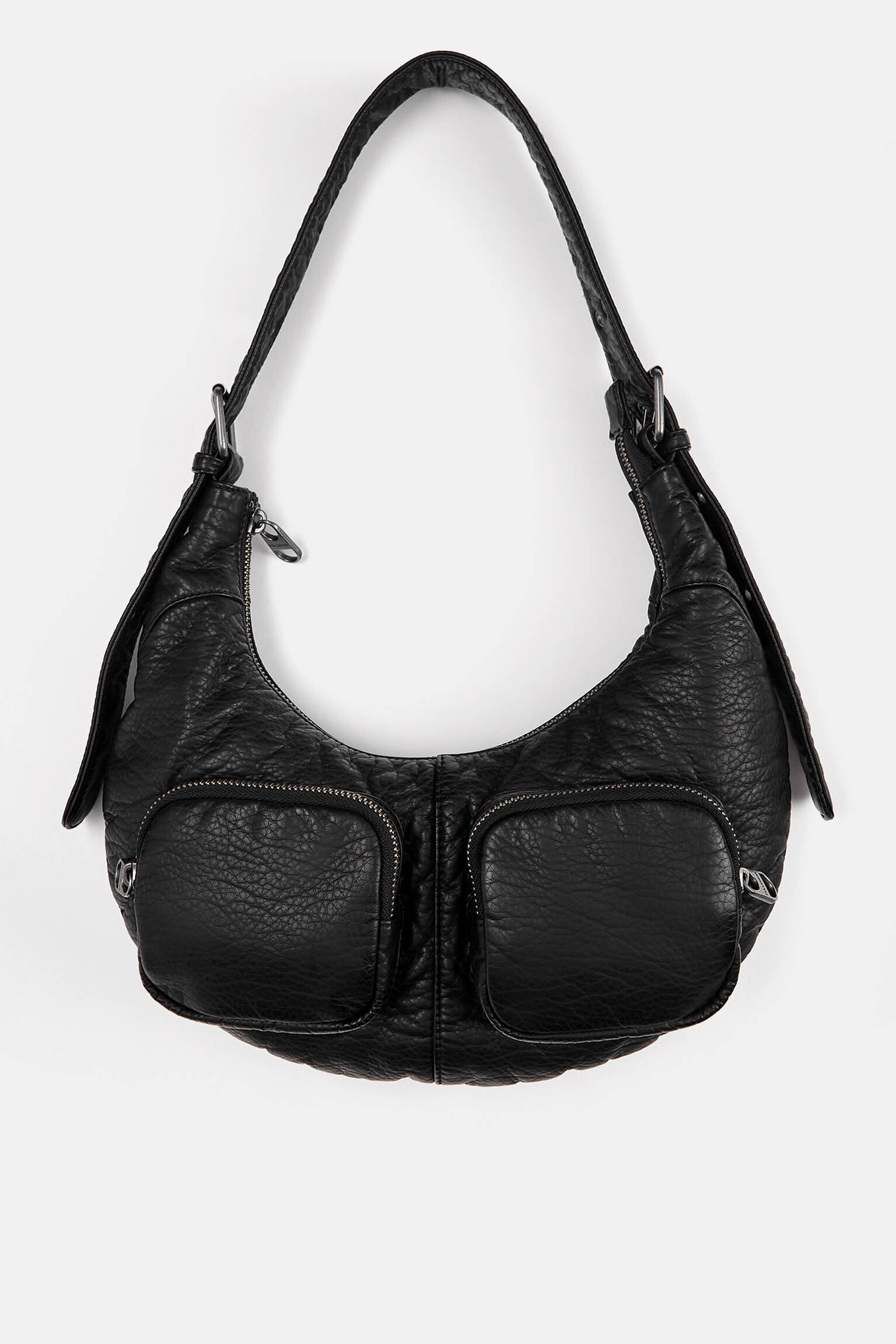 Shoulder bag with creased effect - PULL&BEAR 