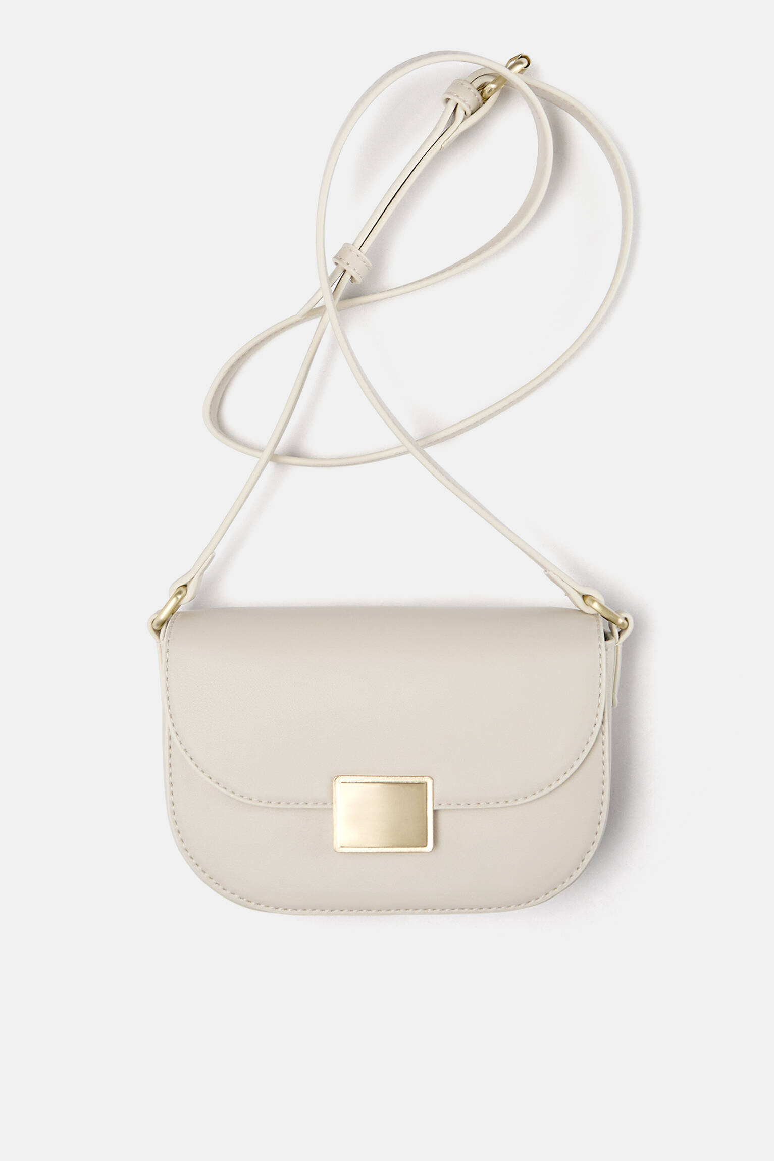 Crossbody bag with flap - PULL&BEAR