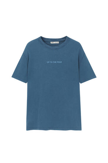 Κοντομάνικη μπλούζα με graphic τύπωμα