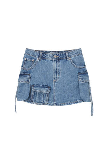 Jupe jean 2024 pull and bear