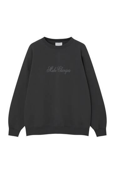 Sweatshirts & hoodies - Clothing - Woman - PULL&BEAR United Arab Emirates