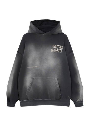 Jaket hotsell hoodie pull&bear