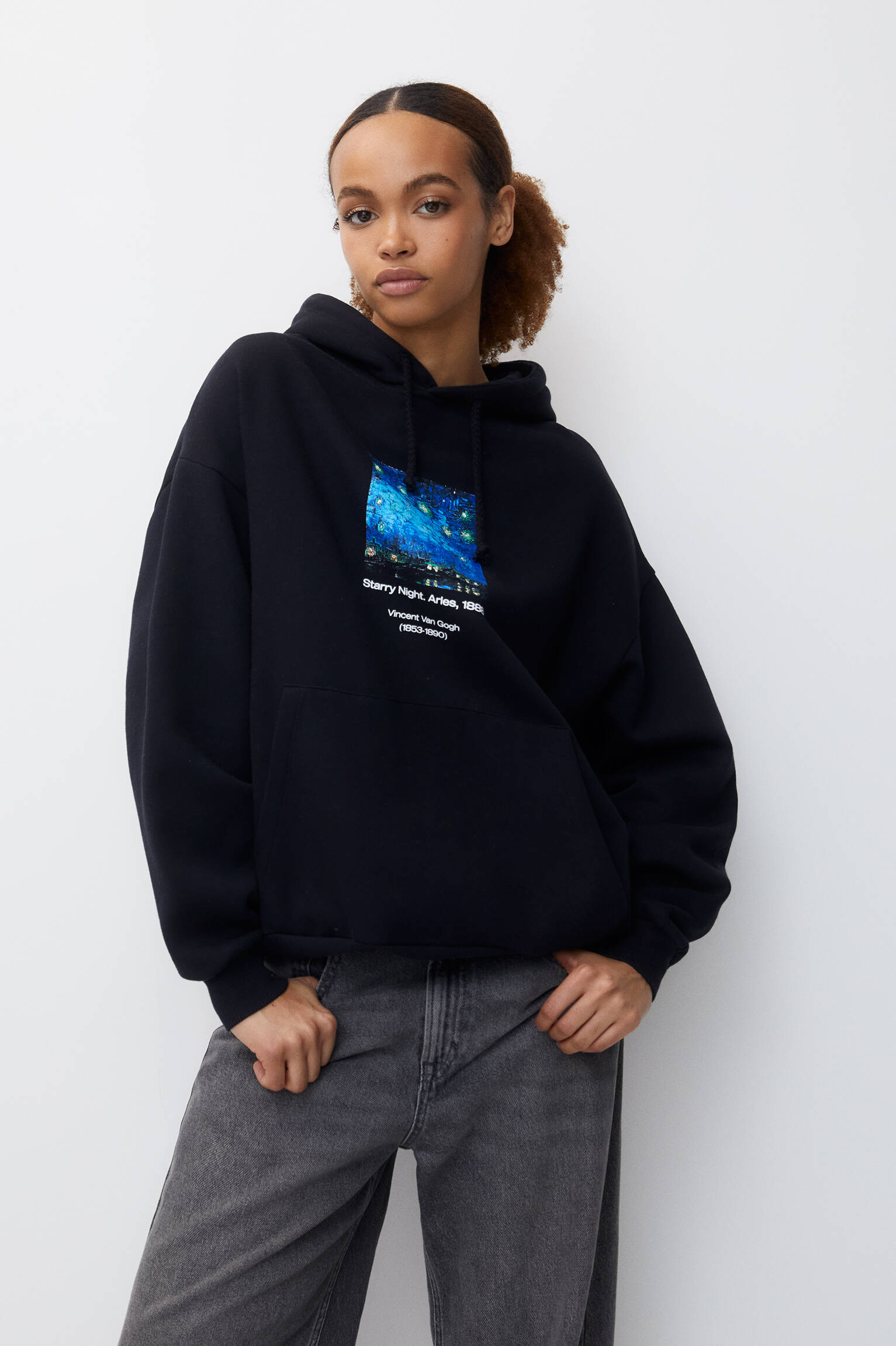 Van Gogh hoodie PULL&BEAR