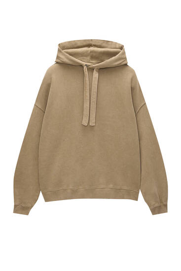 Dark on sale beige hoodie