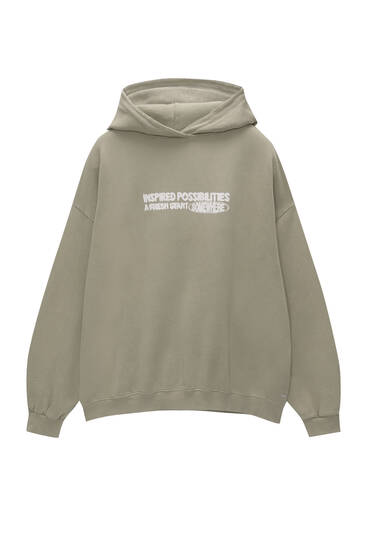 Pull and bear hot sale hoodies womens