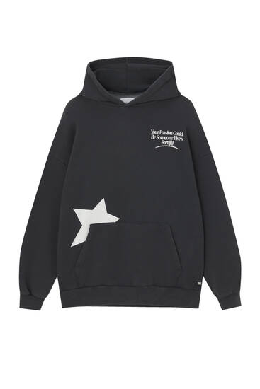 Oversize star hoodie