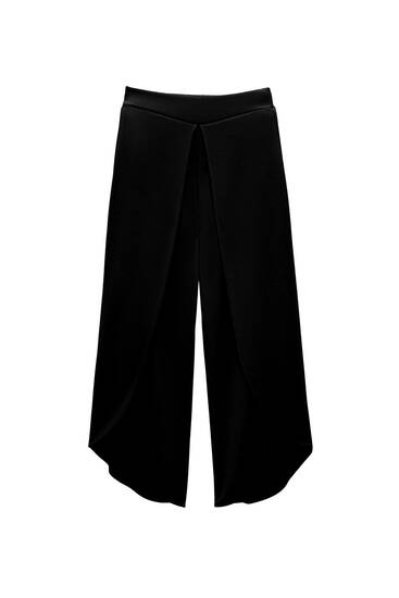 Womens Trousers Wide Leg Pants Comfy Stretch Stripe Drawstring High Waist  Workout Baggy Pajama Lounge Ladies Trousers BJY969 (Color : Black, Size :  L) price in UAE,  UAE