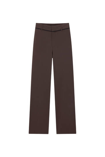 Smart pinstripe trousers