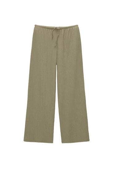 Trousers - Clothing - Woman - PULL&BEAR TAIWAN, CHINA / 中国台湾